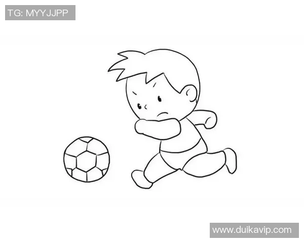 足球明星简笔画入门指南让你轻松绘制心目中的偶像